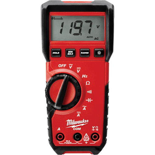Digital Multimeter, AC/DC Voltage, AC/DC Current Auto-Cam