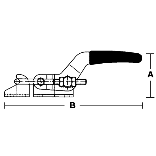 Latch Clamps - 300 Series, 360 lbs. Clamping Force Auto-Cam