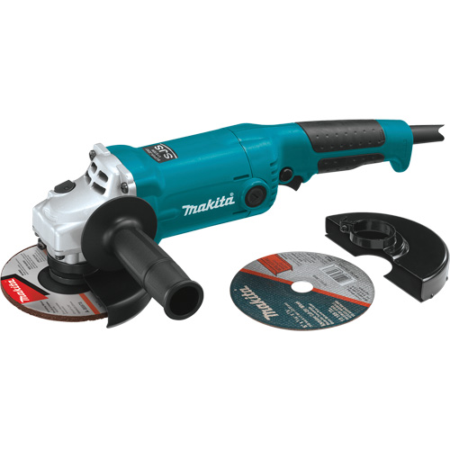 Angle Grinder, 6", 120 V, 12.5 A, 9000 RPM Auto-Cam