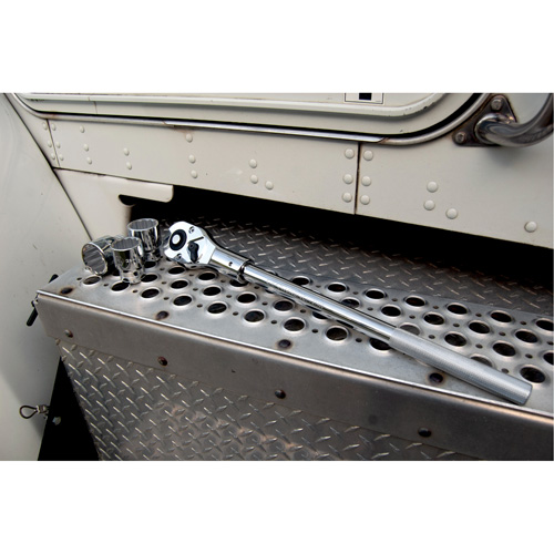 24-Tooth Quick Release Teardrop Ratchet, 3/4" Drive, Plain Handle Auto-Cam