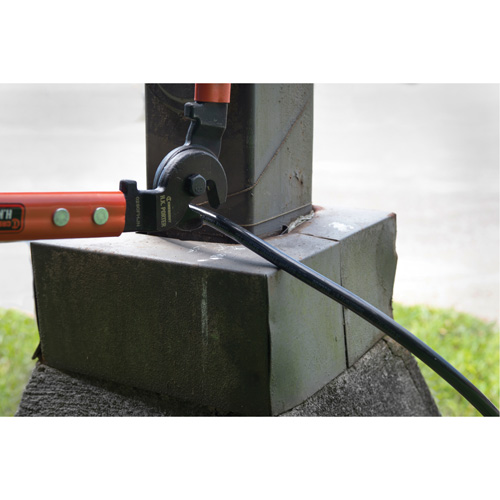 Cisaille pour c&acirc;bles et conducteurs en alu-acier, 28" Auto-Cam