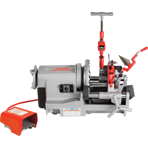 Machine &agrave; fileter compacte no 300, 52 tr/min, Filetage de la tige 1/2" - 2" Auto-Cam