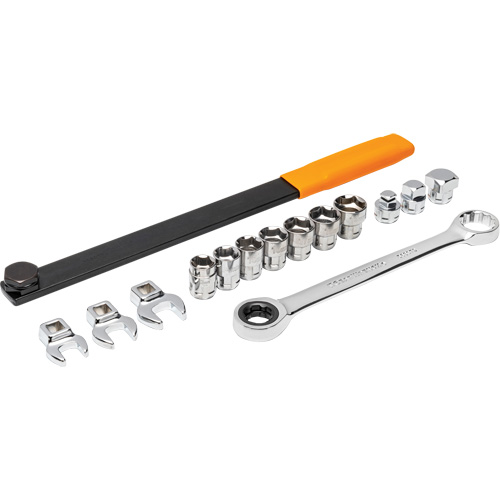 15 Piece Ratcheting Serpentine Belt Tool Set Auto-Cam