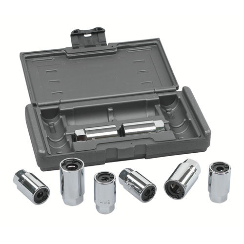 SAE/Metric Stud Removal Set, 8 Pieces Auto-Cam