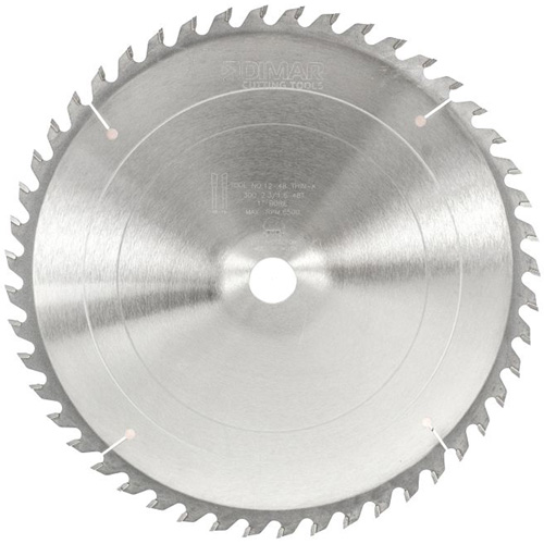 Lame de scie industrielle - coupe en travers &agrave; voie &eacute;troite, 12", 48 dents, Pour Bois Auto-Cam