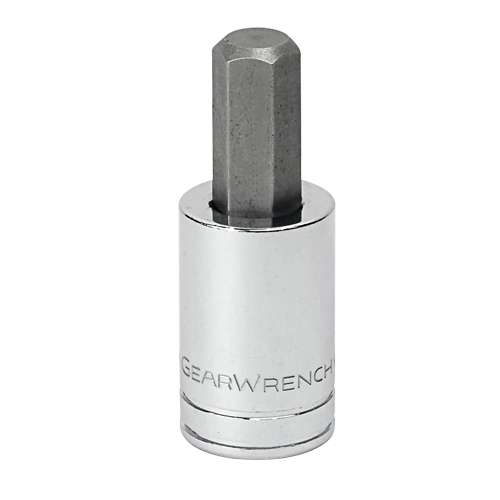 Hex Bit Socket, 1/16" x 1-17/32" L, 1/4" Drive Auto-Cam