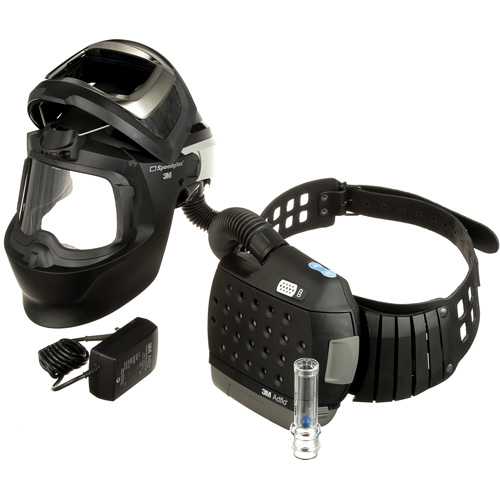 Adflo Powered Air Purifying Respirator, Welding Helmet, Lithium-Ion Battery Auto-Cam