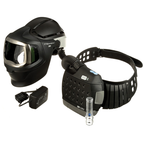 Adflo Powered Air Purifying Respirator, Welding Helmet, Lithium-Ion Battery Auto-Cam