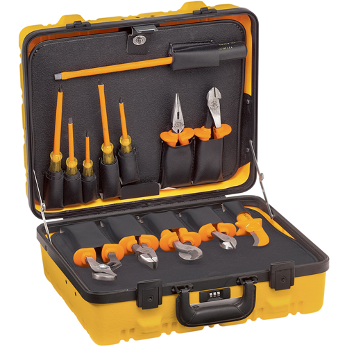 Utility Insulated Tool Kits, 13 Pcs Auto-Cam