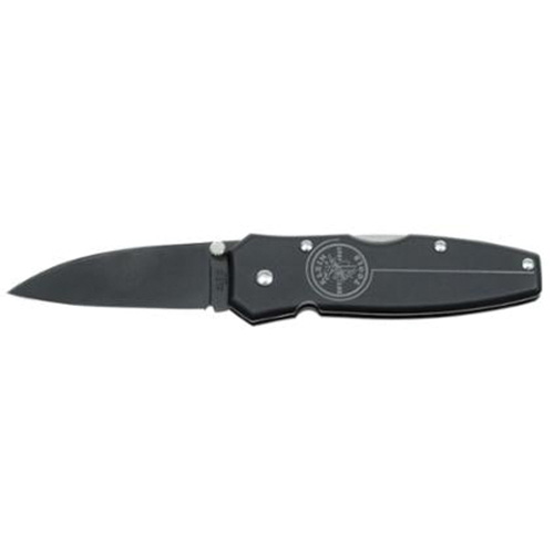 Lockback Knife, Stainless Steel, Aluminum Handle Auto-Cam