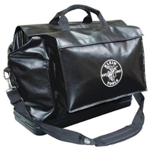 Equipment Bag, Vinyl, 2 Pockets, Black Auto-Cam