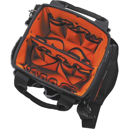 Fourretout Tradesman Pro, Nylon balistique, 40 pochettes, Noir/Orange Auto-Cam
