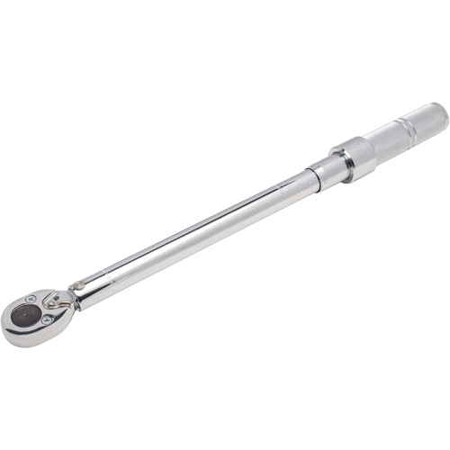 Micrometer Torque Wrench, 3/8" Square Drive, 20-100 ft-lbs. Auto-Cam