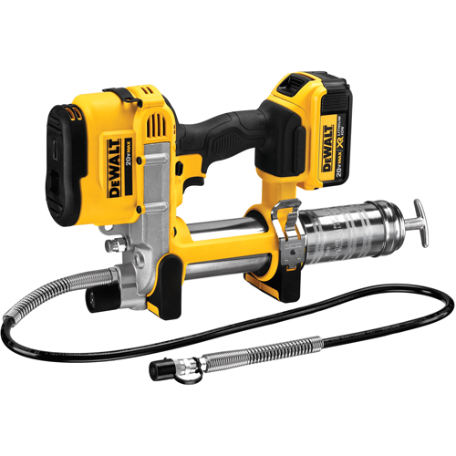 Max Grease Gun Kit, Lithium-Ion, 20 V Auto-Cam