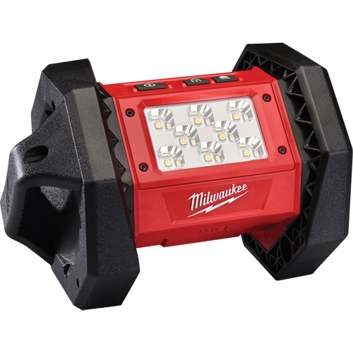 M18 ROVER Flood Light, LED, 8 W, 1500 Lumens, Rubber Housing Auto-Cam