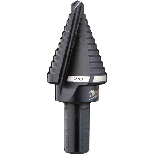 #7 Step Drill Bit, 7/8" - High Speed Steel Auto-Cam