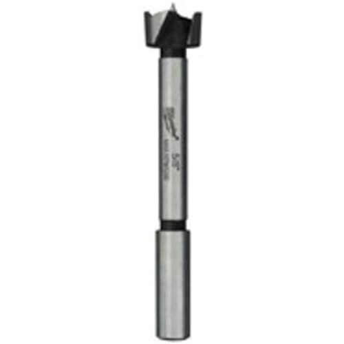 Forstner Wood Bit, 1/2", 3/8" Shank, 3-1/2" Length Auto-Cam