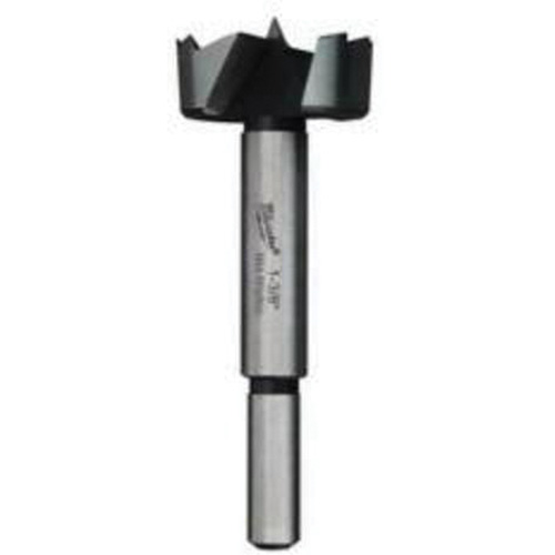 Forstner Wood Bit, 1-3/8", 3/8" Shank, 3-1/2" Length Auto-Cam