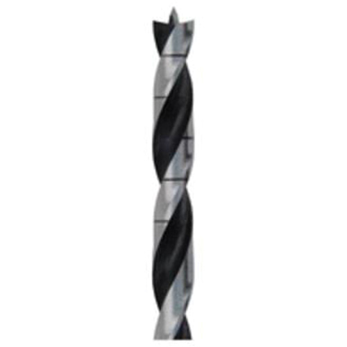 Brad Point Wood Bit, 1/2", 6" Length, 3/8" Shank Auto-Cam