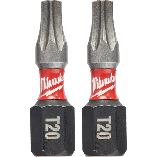 Shockwave Insert Bits, Torx, T-20, 1/4" Drive Auto-Cam