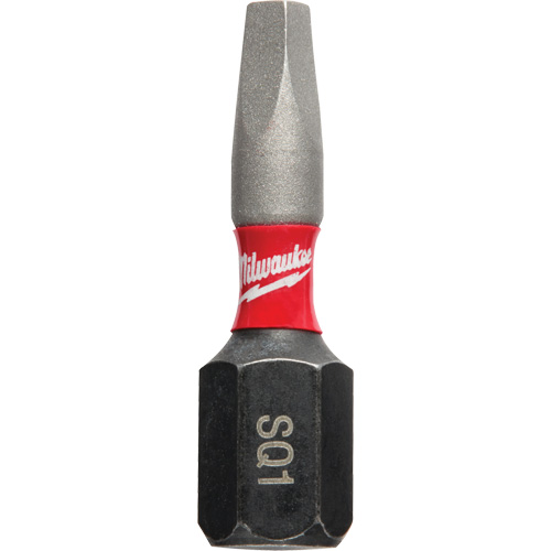 Shockwave Impact Insert Bit, Square, #1, 1/4" Drive Auto-Cam