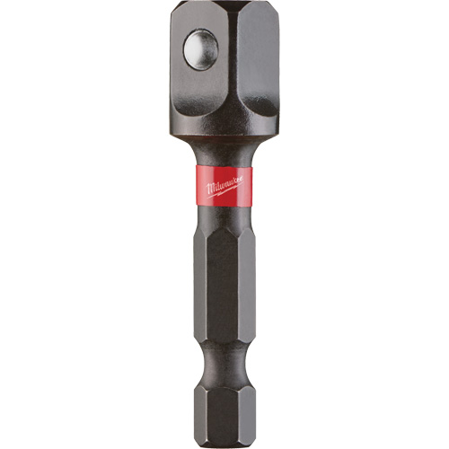 Shockwave Impact Driver Socket Adapter, 1/4" Drive Size, 3/8" Male Size, Ball, 1-7/8" L Auto-Cam