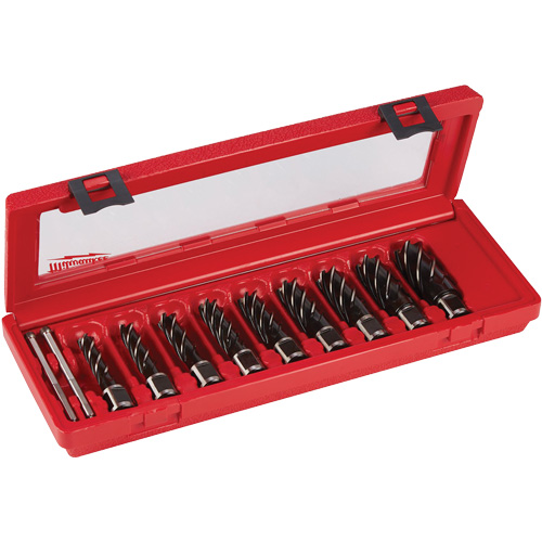 Jeu de couteaux annulaires, 9 morceaux, Acier rapide Auto-Cam