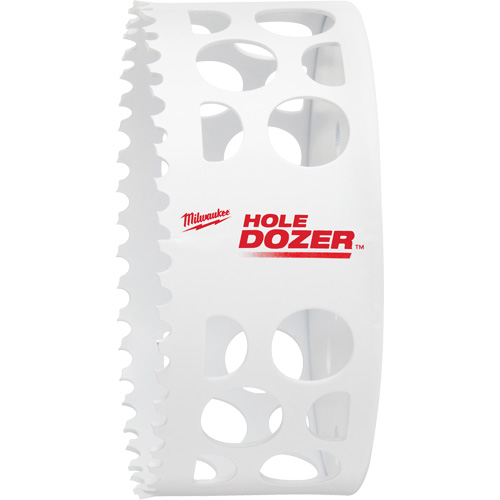 Hole Dozer Hole Saw, 4-1/2", 1-5/8" Depth of Cut, Bi-Metal Auto-Cam