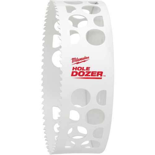 Hole Dozer Hole Saw, 5-1/2", 1-5/8" Depth of Cut, Bi-Metal Auto-Cam