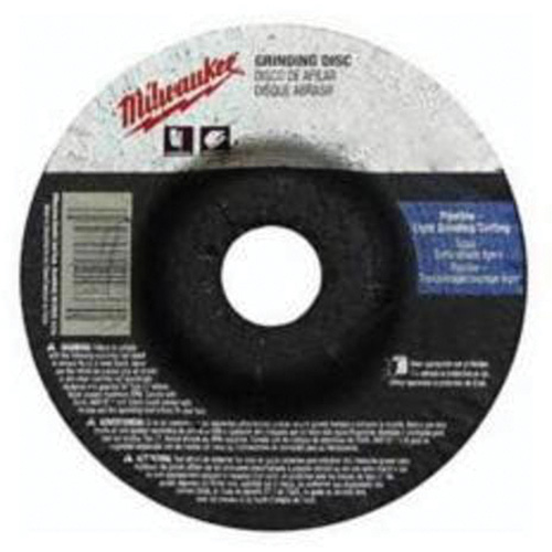 Grinding Wheel, 4-1/2" x 1/4", 7/8" Arbor, Zirconium, Type 27 Auto-Cam