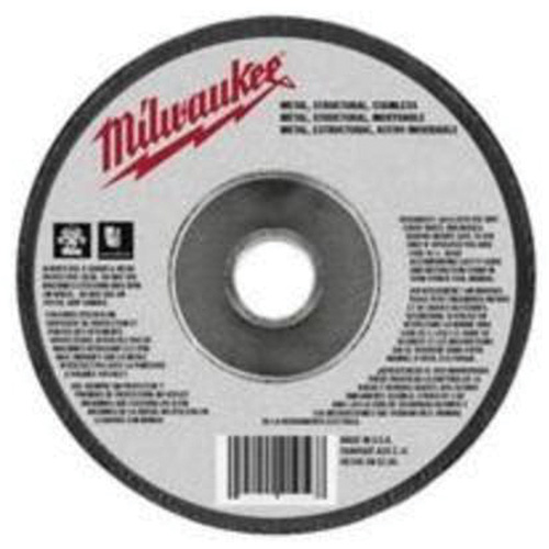Reinforced Cut-Off Wheels, 6" x 0.045", 7/8" Arbor, Type 1, Aluminum Oxide, 10185 RPM Auto-Cam