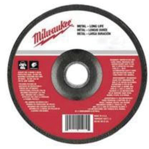 Grinding Wheel, 6" x 1/4", 5/8"-11 Arbor, Aluminum Oxide, Type 27 Auto-Cam