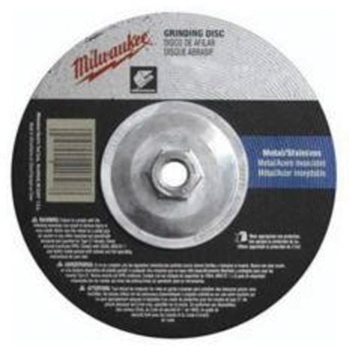 Grinding Wheel, 7" x 1/4", 5/8"-11 Arbor, Aluminum Oxide, Type 27 Auto-Cam