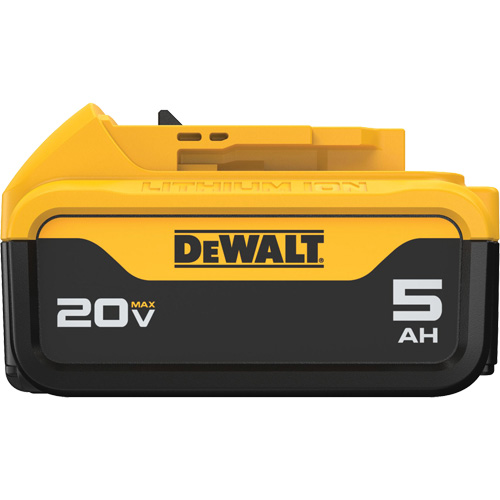 Max XR&reg; Premium Battery Pack, Lithium-Ion, 20 V, 5 A Auto-Cam