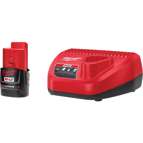 M12 Redlithium System Starter Kit, 12 V, Lithium-Ion Auto-Cam