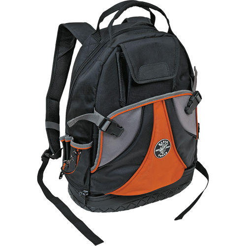 Tradesman Pro Electrician's Backpack Organizer, 14" L x 7" W, Black, Ballistic Auto-Cam