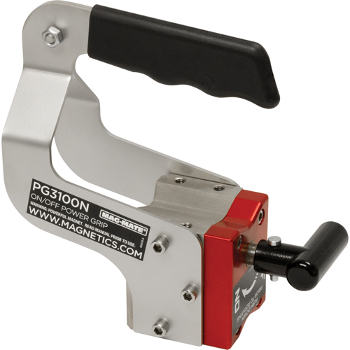 Serre-joints magn&eacute;tiques avec interrupteur, Longueur de 7-1/2", Diam&egrave;tre de 3-3/8", Capacit&eacute; de 100 lb Auto-Cam