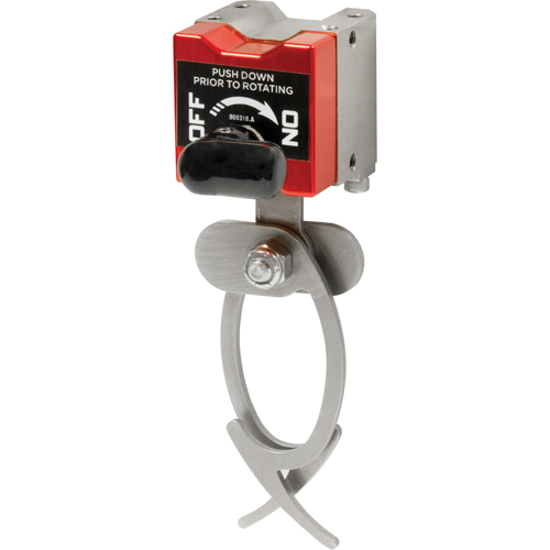Crochets de suspension avec interrupteur, Longueur de 5-3/4", Diam&egrave;tre de 1-3/4", Capacit&eacute; de 35 lb Auto-Cam