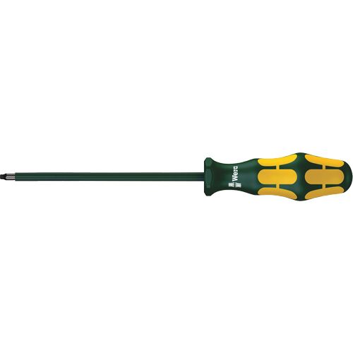 Tournevis carr&eacute; isol&eacute; 160 iS VDE, Tige de #1, Ronde, 9-3/4" lo, Prise en Plastique Auto-Cam