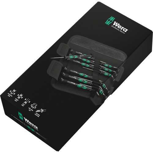 Micro Series Screwdriver Set, 12 Pcs. Auto-Cam