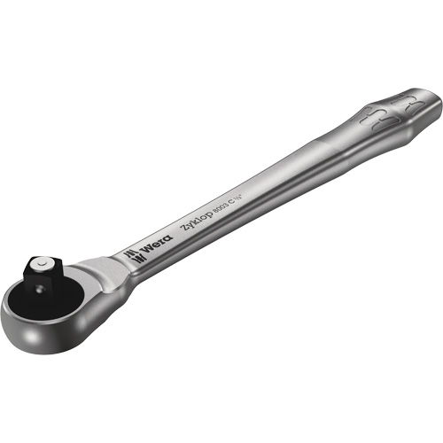 Zyklop Metal 1/2 Ratchet , 1/2" Drive, Plain Handle Auto-Cam