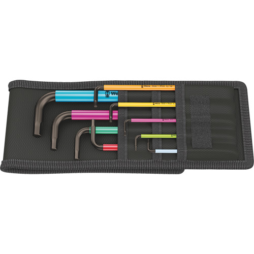 Hex Plus Key Set in a Pouch, 9 Pcs., Imperial Auto-Cam
