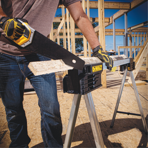 Chevalet de sciage pliant en m&eacute;tal Auto-Cam