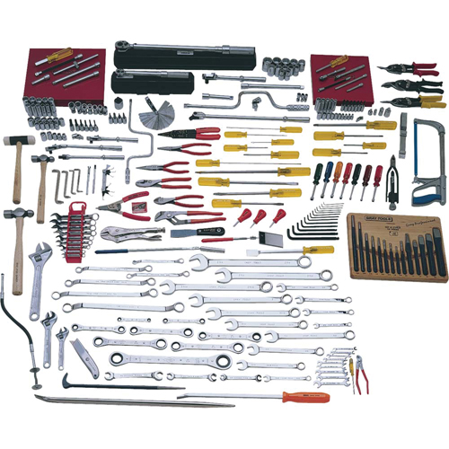 Complete Aircraft Maintenance Set, 295 Pieces Auto-Cam