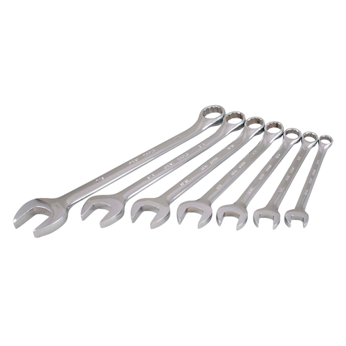 Wrench Set, Combination, 7 Pieces, Imperial Auto-Cam