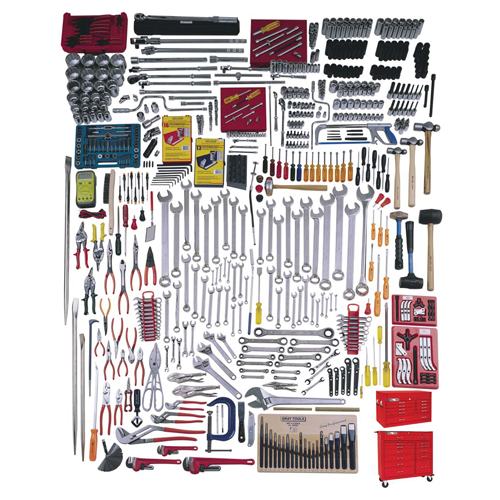 Master Set With Tool Boxes, 835 Pieces Auto-Cam