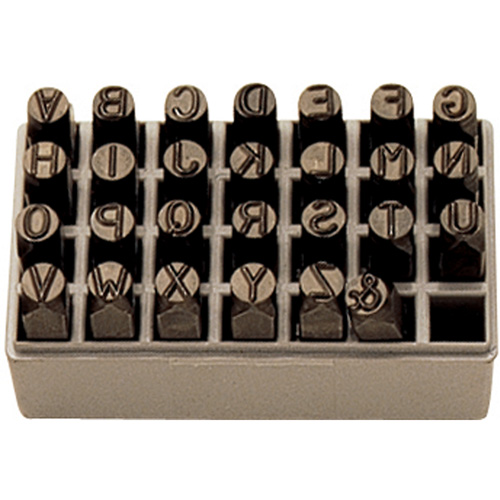 Letter Hand Stamp Set, 27 Pieces Auto-Cam