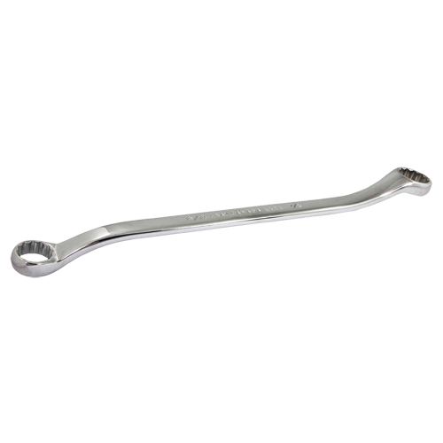 Box Wrench, 12 Point, 13/16" x 7/8", 15° Offset, Chrome Finish Auto-Cam