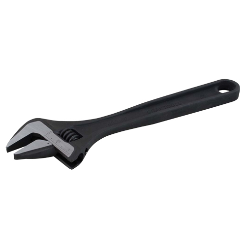 Adjustable Wrench, 4-1/2" L, .55" Max Width, Black Oxide Auto-Cam