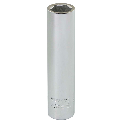 Socket, 8 mm, 1/4" Drive, 6 Points Auto-Cam